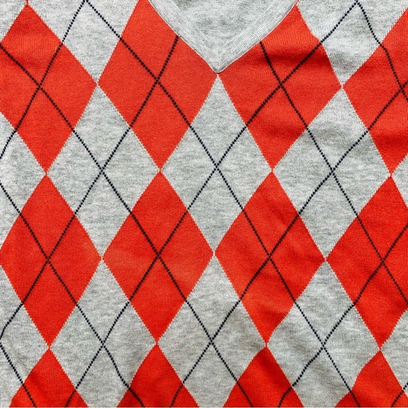 Vintage Tommy Hilfiger argyle sweater, size XL - Picture 6 of 9